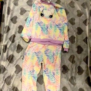Unicorn matching pyjamas